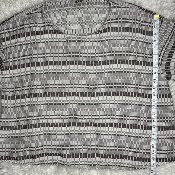 FLAX lagenlook  Linen blend  Pullover blouse M - Picture 5 of 7